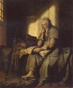 REMBRANDT Harmenszoon van Rijn The Apostle Paul in Prison Germany oil painting artist